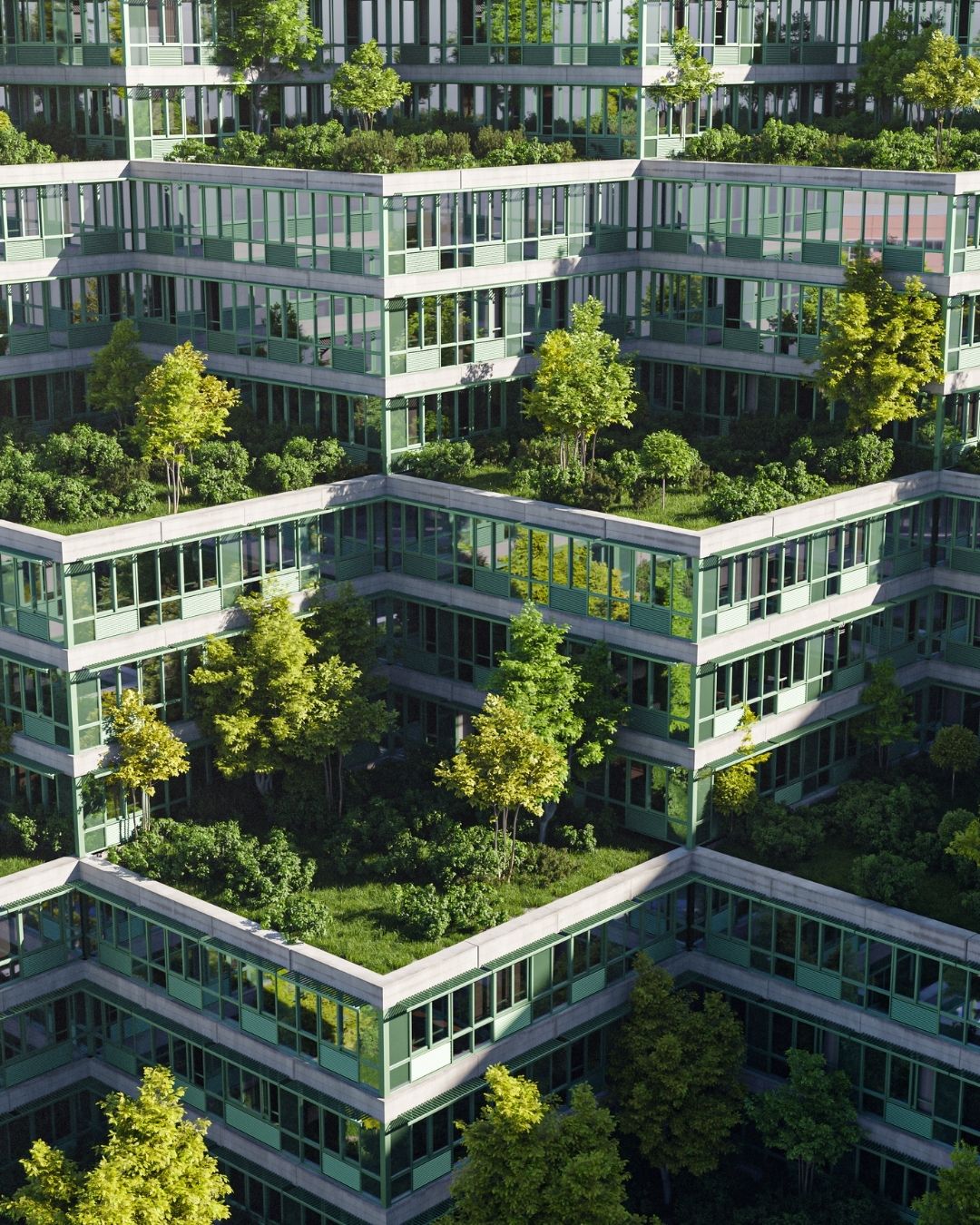 Groen in en om de stad toekomstbestendige huizen