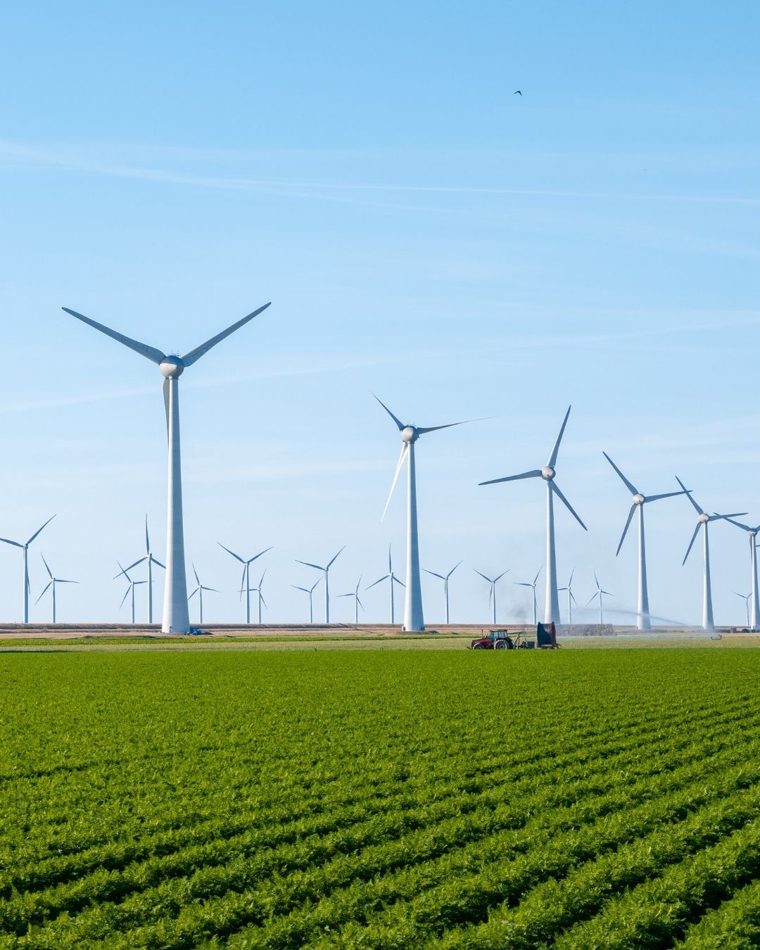 Windmolens nederland energie landelijk gebied traktor